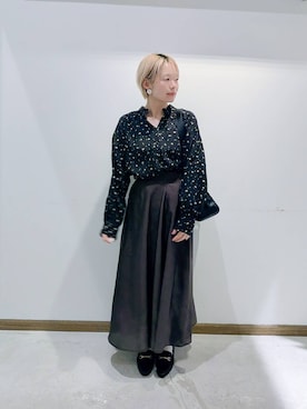 のみ子さん（レディース・154cm）の春コーディネート