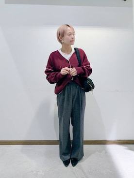 「撥水」｜のみ子さん（レディース・154cm）の秋コーディネート