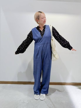 のみ子さん（レディース・154cm）の春コーディネート