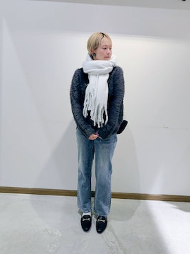 のみ子さん（レディース・154cm）の冬コーディネート