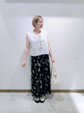 のみ子さん(レディース・154cm)の夏コーディネート