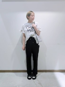 のみ子さん(レディース・154cm)の春コーディネート