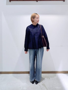 のみ子さん（レディース・154cm）の秋コーディネート