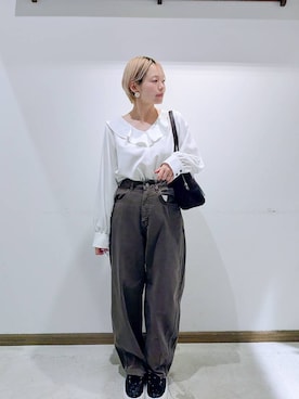 のみ子さん（レディース・154cm）の春コーディネート