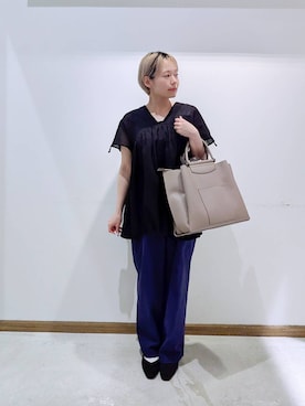 のみ子さん(レディース・154cm)の夏コーディネート
