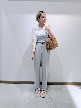 のみ子さん(レディース・154cm)の夏コーディネート