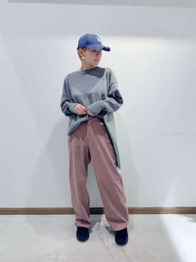 のみ子さん（レディース・154cm）の秋コーディネート