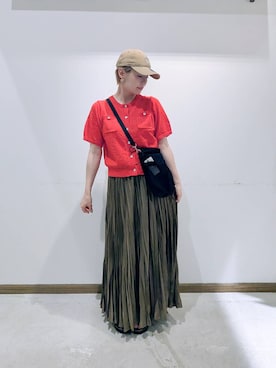 のみ子さん（レディース・154cm）の夏コーディネート