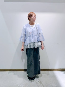 のみ子さん(レディース・154cm)の夏コーディネート