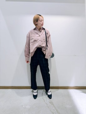 のみ子さん(レディース・154cm)の秋コーディネート