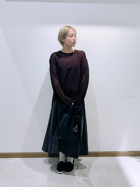 のみ子さん（レディース・154cm）の春コーディネート
