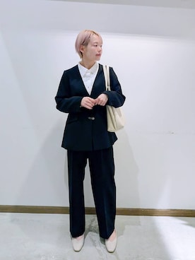 のみ子さん(レディース・154cm)の春コーディネート