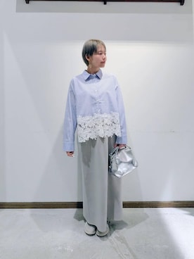 のみ子さん（レディース・154cm）の春コーディネート