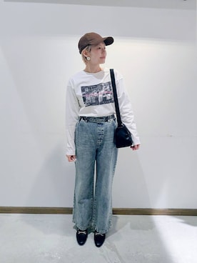 のみ子さん（レディース・154cm）の春コーディネート