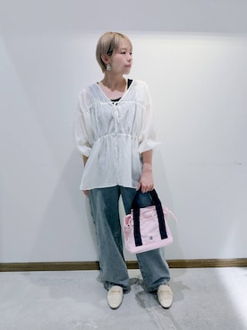 のみ子さん（レディース・154cm）の秋コーディネート