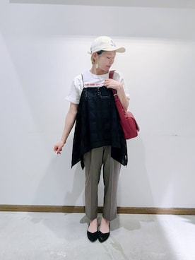 のみ子さん(レディース・154cm)の夏コーディネート