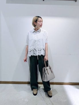 のみ子さん(レディース・154cm)の夏コーディネート