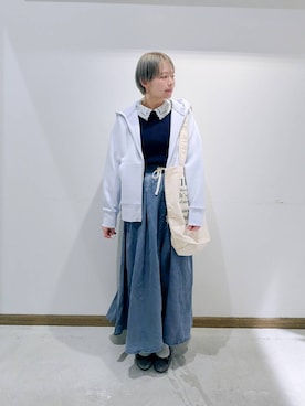 のみ子さん（レディース・154cm）の春コーディネート