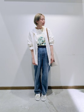 のみ子さん(レディース・154cm)の春コーディネート