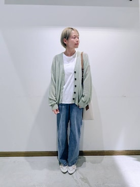 のみ子さん(レディース・154cm)の春コーディネート