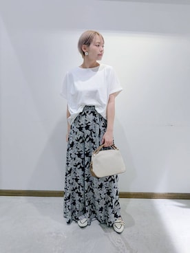 のみ子さん（レディース・154cm）の夏コーディネート