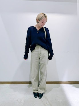 のみ子さん（レディース・154cm）の冬コーディネート