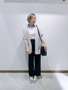 のみ子さん(レディース・154cm)の夏コーディネート