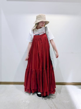 のみ子さん(レディース・154cm)の夏コーディネート