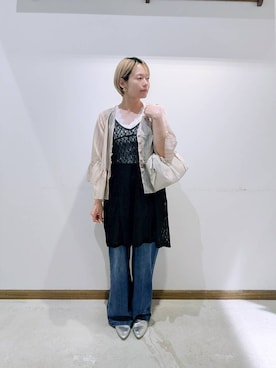 のみ子さん(レディース・154cm)の夏コーディネート