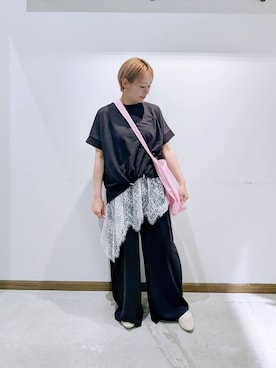 のみ子さん(レディース・154cm)の秋コーディネート