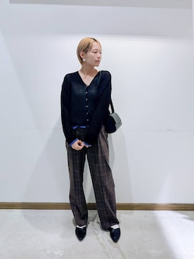 のみ子さん(レディース・154cm)の秋コーディネート