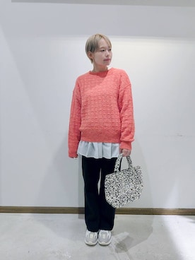 のみ子さん（レディース・154cm）の冬コーディネート