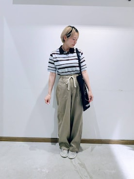 のみ子さん(レディース・154cm)の夏コーディネート