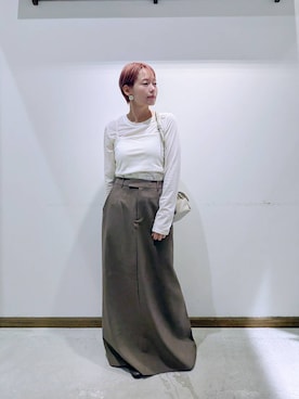 「撥水」｜のみ子さん（レディース・154cm）の秋コーディネート