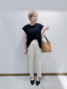 のみ子さん（レディース・154cm）の秋コーディネート