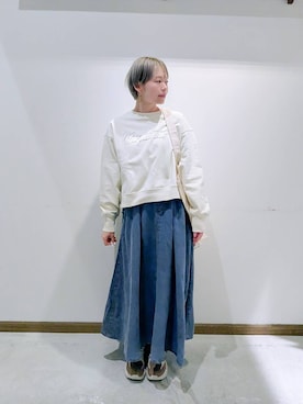 のみ子さん（レディース・154cm）の春コーディネート