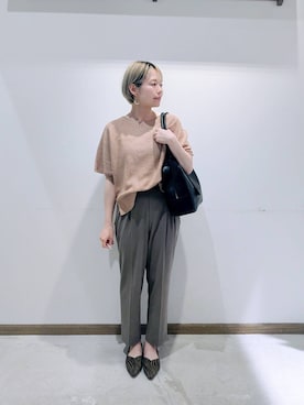 のみ子さん（レディース・154cm）の春コーディネート
