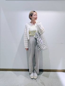 のみ子さん(レディース・154cm)の夏コーディネート