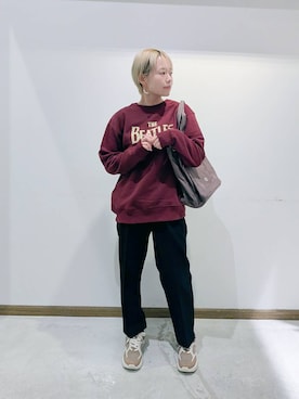 「アイテム（その他シューズ）」を使った、のみ子さん（レディース・154cm・30代）の冬コーディネート