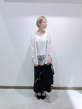 のみ子さん(レディース・154cm)の春コーディネート