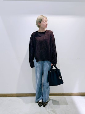 のみ子さん(レディース・154cm)の春コーディネート