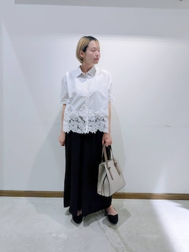 のみ子さん(レディース・154cm)の夏コーディネート