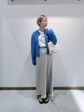 のみ子さん(レディース・154cm)の春コーディネート