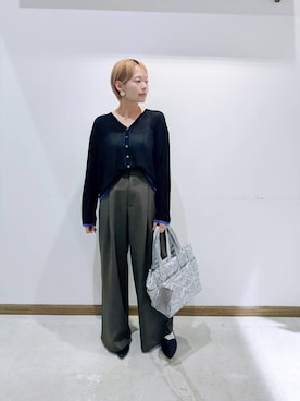 のみ子さん(レディース・154cm)の秋コーディネート