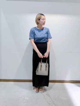 のみ子さん(レディース・154cm)の夏コーディネート