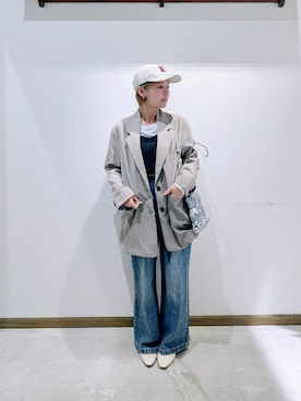 のみ子さん(レディース・154cm)の秋コーディネート