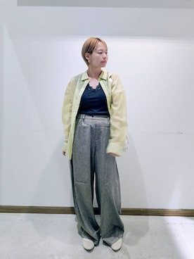 のみ子さん(レディース・154cm)の秋コーディネート