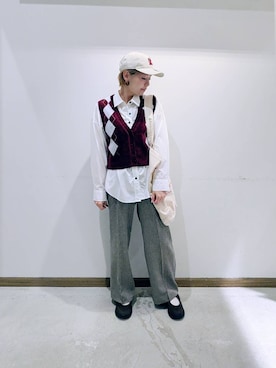 のみ子さん(レディース・154cm)の秋コーディネート