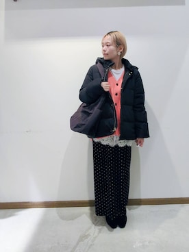 「アイテム（ジャケット/アウター）」を使った、のみ子さん（レディース・154cm・30代）の秋コーディネート