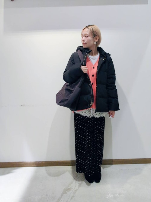 ウツクシルエット撥水ダウンブルゾン/497167（ダウンジャケット/コート